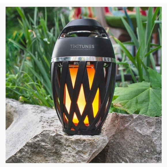 TikiTunes Bluetooth Tiki Torch Speaker - Picture 3 of 6